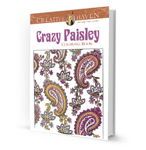 Crazy Paisley Coloring Book