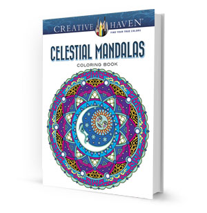 Celestial Mandalas Coloring Book