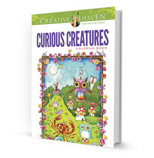 Curious Creatures Coloring Book