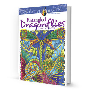 Entangled Dragonflies Coloring Book