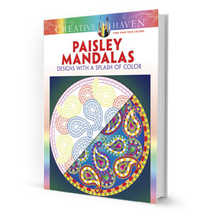 Paisley Mandalas Coloring Book