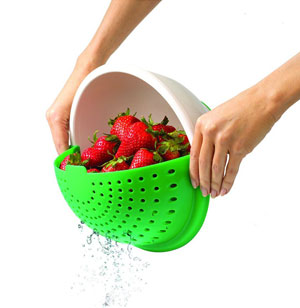 Soak & Strain Colander