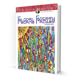 Floral Frenzy Coloring Book
